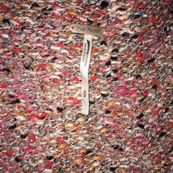 Free People Multi Color Flare Cardigan Sweater - Picture 4 of 4